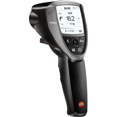 Testo Infrarot-Thermometer - -30°C bis +600°C - Feuchtigkeits- & Temperaturmessung Testo Infrarot-Thermometer - -30°C bis +600°C - Feuchtigkeits- & Temperaturmessung