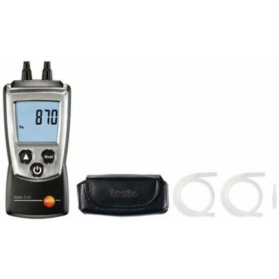 Testo 510 Digital Differential Pressure Manometer - Portable, Precise Testo 510 Digital Differential Pressure Manometer - Portable, Precise