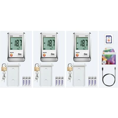 Testo Temperaturmätardataset - Modell 0572 1750 175 T1 Testo Temperaturmätardataset - Modell 0572 1750 175 T1