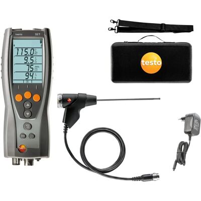 Testo - 327-1 - Flue Gas - Standard Kit - Gas Analyser Testo - 327-1 - Flue Gas - Standard Kit - Gas Analyser