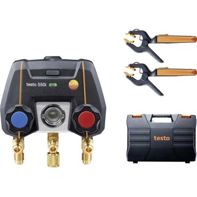 Testo Smart Kit Manifold 550i App-Kontrolleret Trådløs Digital HVAC Testo Smart Kit Manifold 550i App-Kontrolleret Trådløs Digital HVAC