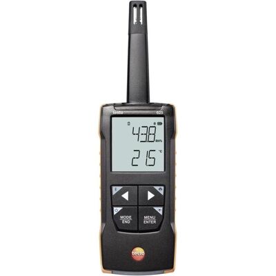 Testo 625 Bluetooth Hygrometer - Innendörds luftkvalitet Testo 625 Bluetooth Hygrometer - Innendörds luftkvalitet