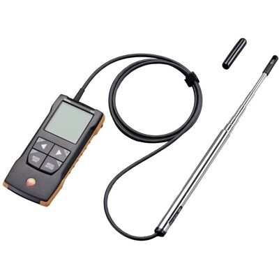 Testo 425 Digital varmtrådsanemometer med teleskopisk sond 820 mm och app Testo 425 Digital varmtrådsanemometer med teleskopisk sond 820 mm och app