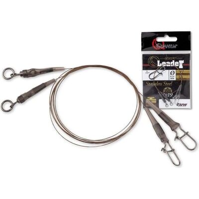 Quantum Q-Leader Edelstahl 60cm/5kg - Angelschnur Quantum Q-Leader Edelstahl 60cm/5kg - Angelschnur