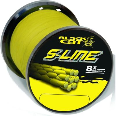 Black Cat S-line 3000 M Yellow - Fishing Line Black Cat S-line 3000 M Yellow - Fishing Line