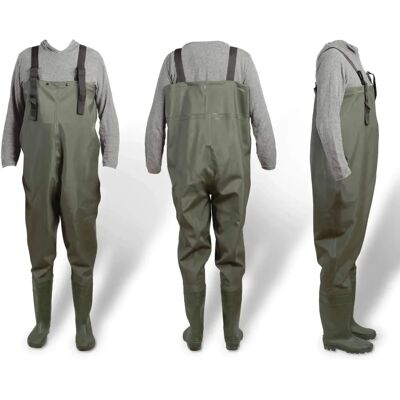 Polainas ZEBCO Gris PVC - Wader Polainas ZEBCO Gris PVC - Wader