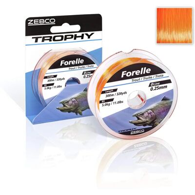Zebco Trophy Monofilament - Forellleine - 0,25mm - 300m Zebco Trophy Monofilament - Forellleine - 0,25mm - 300m