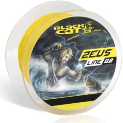 Black Cat Zeus G2 250m Yellow Braided Line - Fishing Line Black Cat Zeus G2 250m Yellow Braided Line - Fishing Line