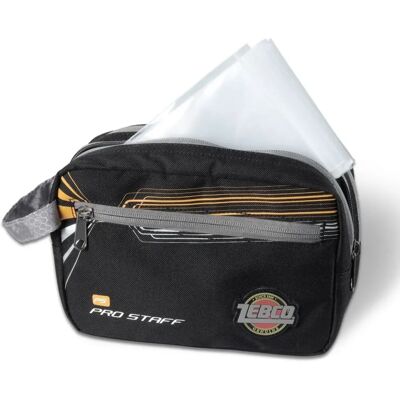 ZEBCO Pro Staff Rig&Tool Bag - Sac à équipement de pêche - Publicité ZEBCO Pro Staff Rig&Tool Bag - Sac à équipement de pêche - Publicité
