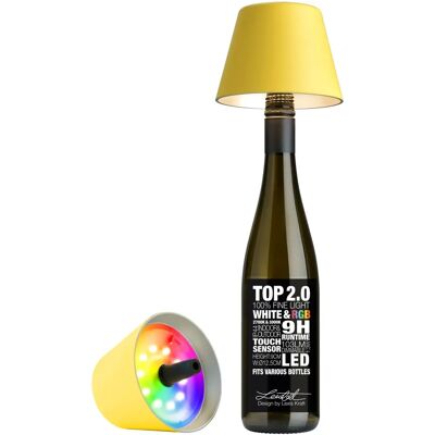 Lampada da tavolo gialla Sompex Top 2.0 - LED Lampada da tavolo gialla Sompex Top 2.0 - LED