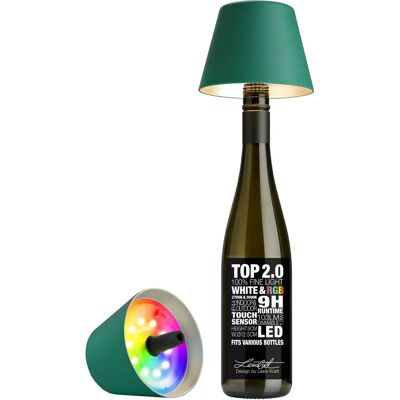 Lampada da tavolo LED verde Sompex Top 2.0 RGB Lampada da tavolo LED verde Sompex Top 2.0 RGB