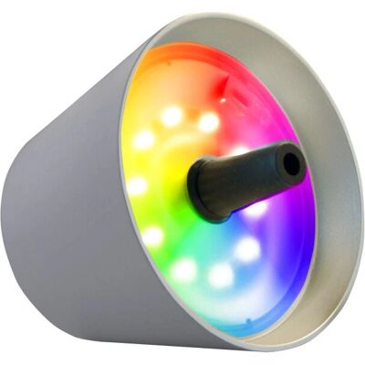 Lampada da tavolo Sompex Top 2.0 - Ricaricabile LED Grigia Lampada da tavolo Sompex Top 2.0 - Ricaricabile LED Grigia