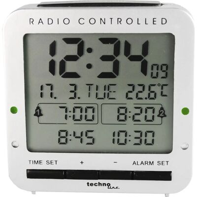 Technoline WT 245 Väggklocka - Temperatur, Radio, Bakgrundsbelysning Technoline WT 245 Väggklocka - Temperatur, Radio, Bakgrundsbelysning