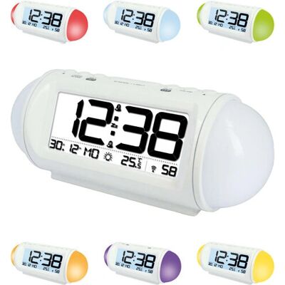 Techno Line WT 499 Wecker - Radio-gestuurd, weklight, nachtlampje Techno Line WT 499 Wecker - Radio-gestuurd, weklight, nachtlampje