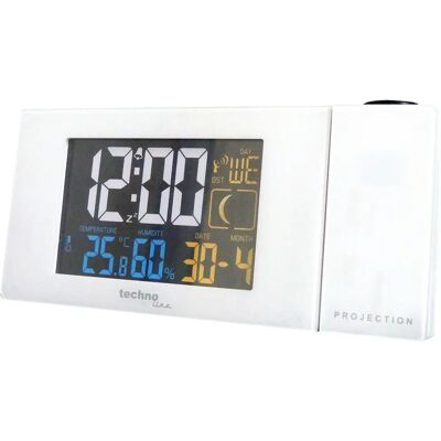 Sveglia WT 537 di Technoline - Radio controllata, proiezione, temperatura, umidità Sveglia WT 537 di Technoline - Radio controllata, proiezione, temperatura, umidità