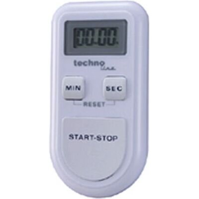 Technoline KT100 Timer - Digital, Vit, Kompakt Technoline KT100 Timer - Digital, Vit, Kompakt