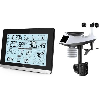 Technoline WS 1750 időjárás-előrejelző állomás - Fekete, Ezüst - Digitális, Belső/Külső hőmérséklet és páratartalom Technoline WS 1750 időjárás-előrejelző állomás - Fekete, Ezüst - Digitális, Belső/Külső hőmérséklet és páratartalom