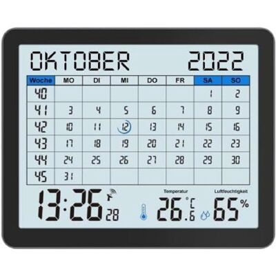 Techno Line WT2600 Horloge calendrier radio - Alarme 2 Techno Line WT2600 Horloge calendrier radio - Alarme 2