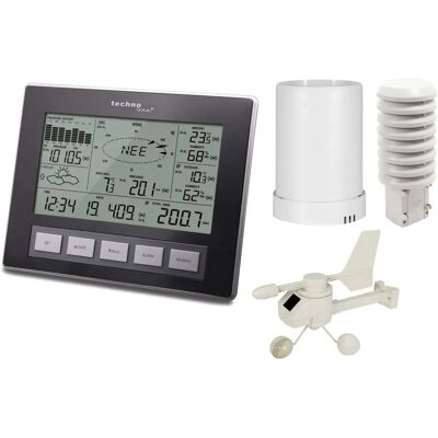 Technoline WS 2816 - Weerstation met 3 sensoren - Aluminium/Zwart Technoline WS 2816 - Weerstation met 3 sensoren - Aluminium/Zwart