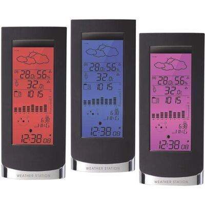 Station météo TECHNOLINE WS 6501 - Numérique, Noir - Publicité Station météo TECHNOLINE WS 6501 - Numérique, Noir - Publicité
