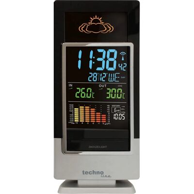 Technoline WS 6502 - Estación meteorológica digital - Negro, Plata Technoline WS 6502 - Estación meteorológica digital - Negro, Plata