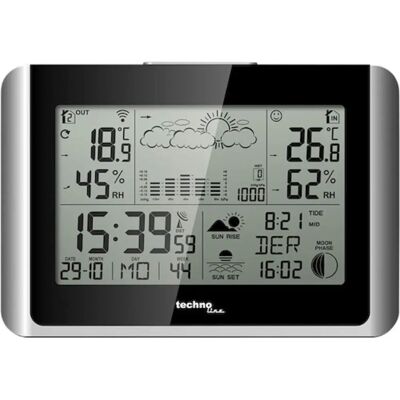 Technoline WS 6767 Drahtloses Wetterstation - Innen/Außen Temperatur, Prognose Technoline WS 6767 Drahtloses Wetterstation - Innen/Außen Temperatur, Prognose