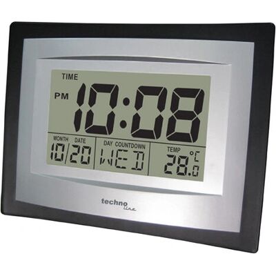 Väckarklocka WS 8004 - Digital, Stor Display, Temperatur, Snooze Väckarklocka WS 8004 - Digital, Stor Display, Temperatur, Snooze