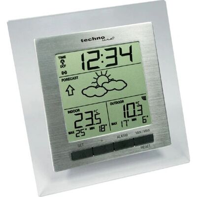 Technoline WS 9136-IT Edelstahl Wetterstation - Innen/Außen-Temperatur Technoline WS 9136-IT Edelstahl Wetterstation - Innen/Außen-Temperatur