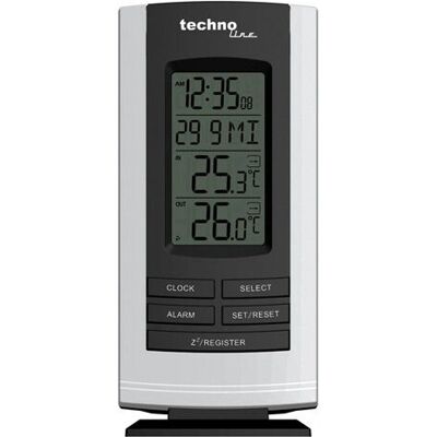 Technoline WS 9180 Vezeték nélküli időjárásállomás - Belső/Külső hőmérséklet Technoline WS 9180 Vezeték nélküli időjárásállomás - Belső/Külső hőmérséklet
