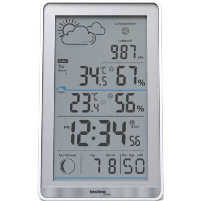 Technoline WS 9218 Funkwetterstation - Weiss - Wetterstation Technoline WS 9218 Funkwetterstation - Weiss - Wetterstation