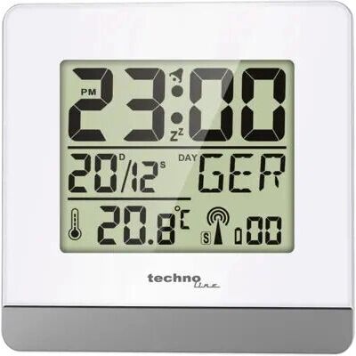 Technoline WT 260 Wecker - Digitaal, Wit, Grijs - Wecker Technoline WT 260 Wecker - Digitaal, Wit, Grijs - Wecker