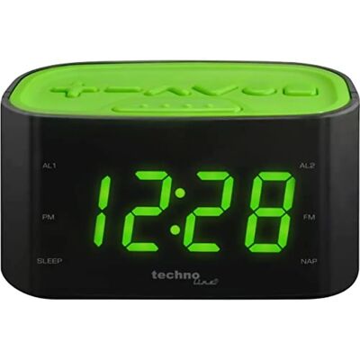 Réveil-radio Technoline WT 465 - FM avec Mémoire, Minuterie, 2 Alarmes Réveil-radio Technoline WT 465 - FM avec Mémoire, Minuterie, 2 Alarmes