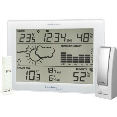 Technoline MA 10006 Draadloze Weerstation - Weerstation - Wit Technoline MA 10006 Draadloze Weerstation - Weerstation - Wit