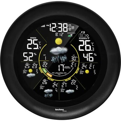 Technoline WD 3040 - Wetterstation - Schwarz Technoline WD 3040 - Wetterstation - Schwarz
