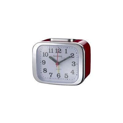 Techno Line XL Wecker - Rood - Retro ontwerp Techno Line XL Wecker - Rood - Retro ontwerp
