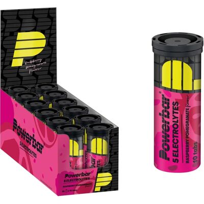 Powerbar 5 Electrolytes Málna Gránátalma - Elektrolyt tabletta Powerbar 5 Electrolytes Málna Gránátalma - Elektrolyt tabletta