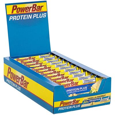 PowerBar Protein Plus (15 csomag) - 30% Vanília Kókusz (15) PowerBar Protein Plus (15 csomag) - 30% Vanília Kókusz (15)