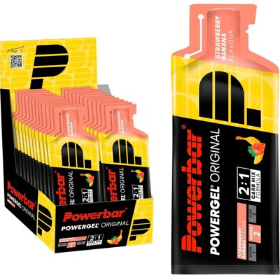 PowerBar Powergel Eredeti 1 Doboz (24 x 41 g) - eper-banán PowerBar Powergel Eredeti 1 Doboz (24 x 41 g) - eper-banán