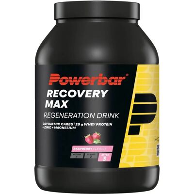 PowerBar Recovery Max 1144 g - málna PowerBar Recovery Max 1144 g - málna