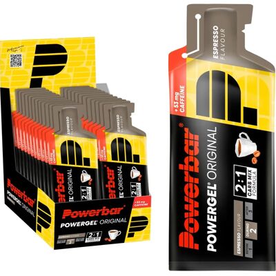 Powerbar PowerGel Original Espresso 24 x 41 g - Energia Gél Powerbar PowerGel Original Espresso 24 x 41 g - Energia Gél