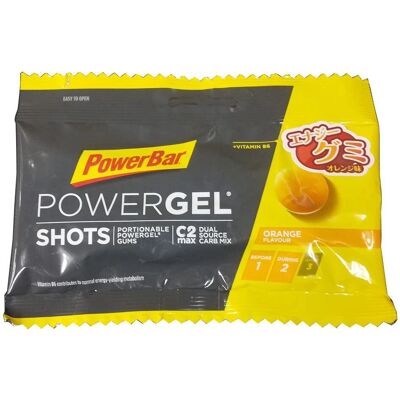 Powerbar PowerGel Shots - Orangen Geschmack - Energiegels Powerbar PowerGel Shots - Orangen Geschmack - Energiegels