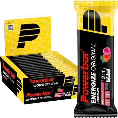 PowerBar Energize Original - 15 x 55g Beeren Energie Riegel PowerBar Energize Original - 15 x 55g Beeren Energie Riegel