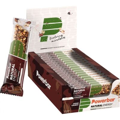 PowerBar Natural Energy Cereal - Cacao Crunch - 18 Bars PowerBar Natural Energy Cereal - Cacao Crunch - 18 Bars