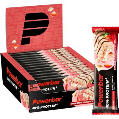 Powerbar Ride Energy Proteinriegel - Weiß & Erdbeere - 40g Powerbar Ride Energy Proteinriegel - Weiß & Erdbeere - 40g