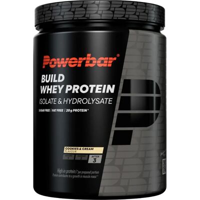 Powerbar Build Whey Protein - Cookies & Cream - 550g Powerbar Build Whey Protein - Cookies & Cream - 550g