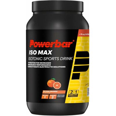 Powerbar Isomax Blutorange 1200g - Sportgetränkepulver Powerbar Isomax Blutorange 1200g - Sportgetränkepulver