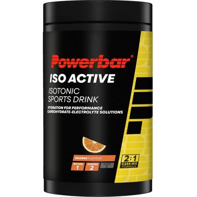 PowerBar IsoActive 1 x 600 g - orange PowerBar IsoActive 1 x 600 g - orange