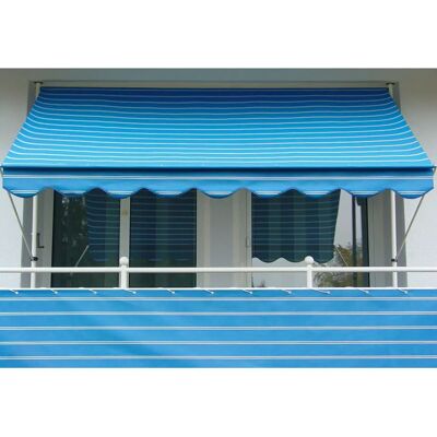 ANGERER FREIZEITMÖBEL Klemmmarkise blau-weiß 150 cm ANGERER FREIZEITMÖBEL Klemmmarkise blau-weiß 150 cm
