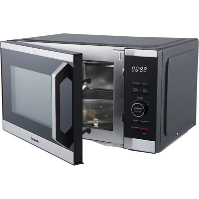 HANSEATIC - HM26SB3M - Silber/Schwarz - 26 L - Mikrowelle HANSEATIC - HM26SB3M - Silber/Schwarz - 26 L - Mikrowelle