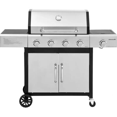 Hanseatic Rockford Gasgrill - 14,5 kW - Silber Hanseatic Rockford Gasgrill - 14,5 kW - Silber